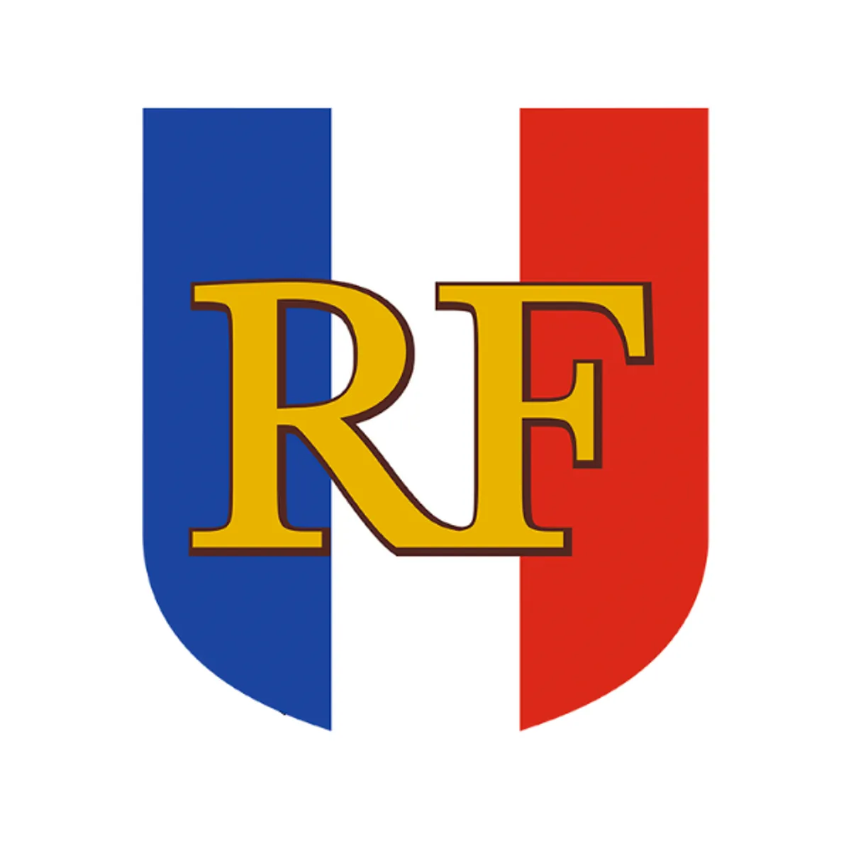 Ecusson Porte Drapeau RF