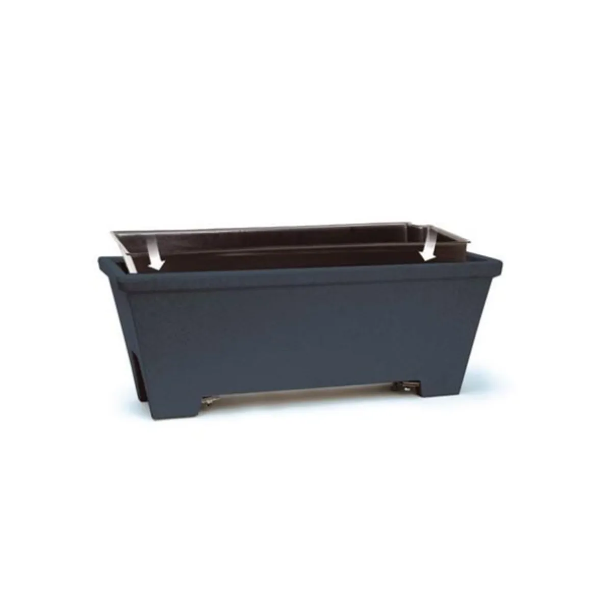 Balconnière sur rambarde