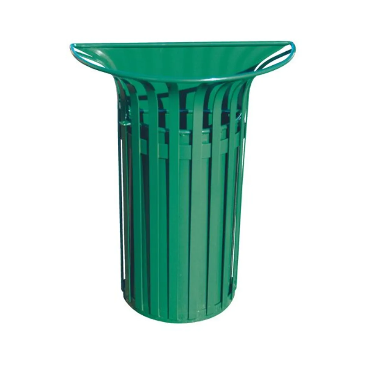 Corbeille TULIPE TANGO 1/2 rond 35L -