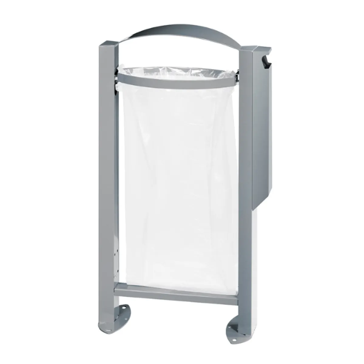 Corbeille ARKEA 60 L VIGIPIRATE avec Chapeau et Cendrier -