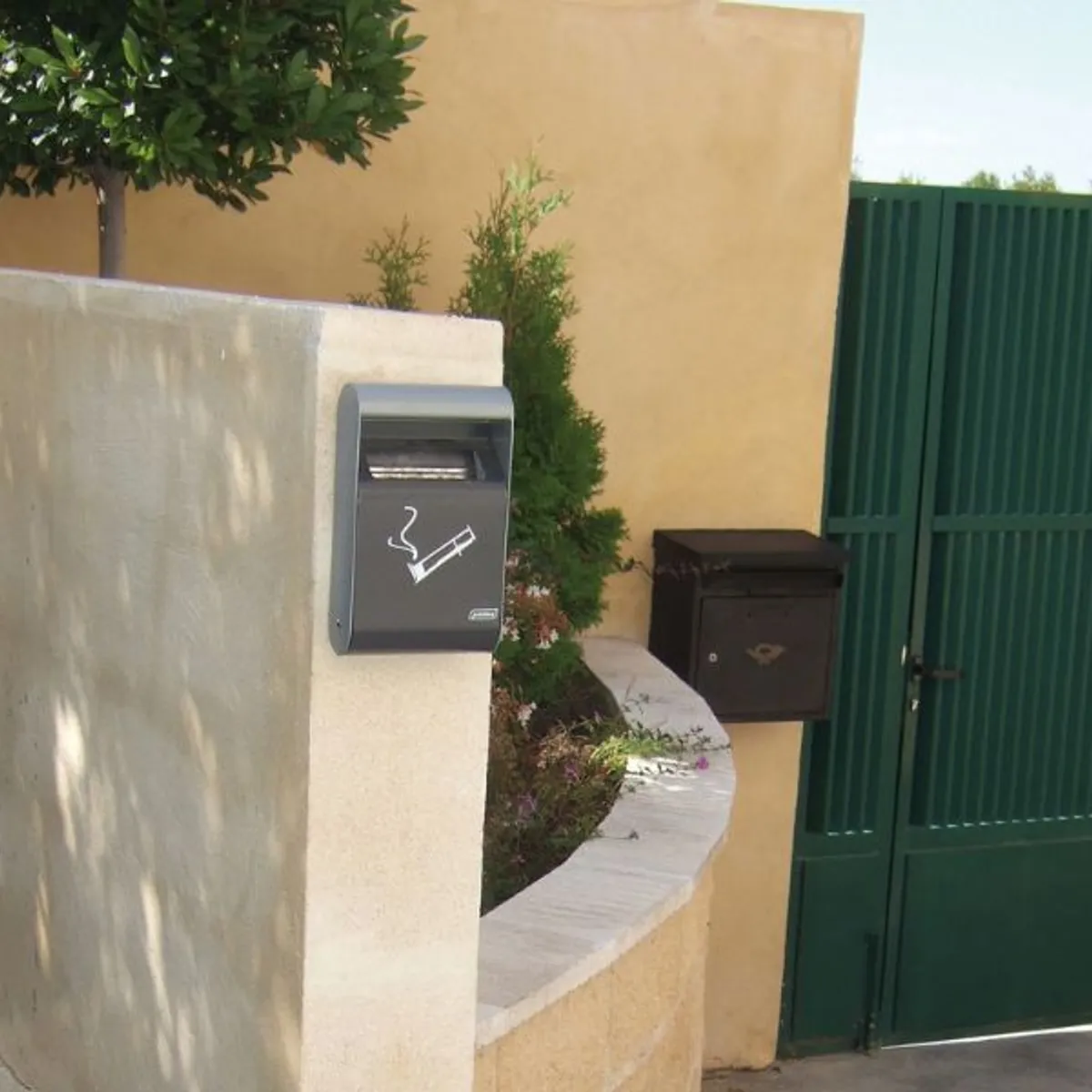 Cendrier mural UNIX - anthracite -