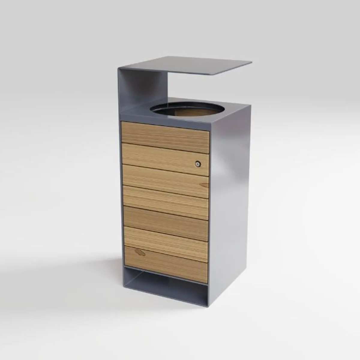 Corbeille Selekt pin traité -