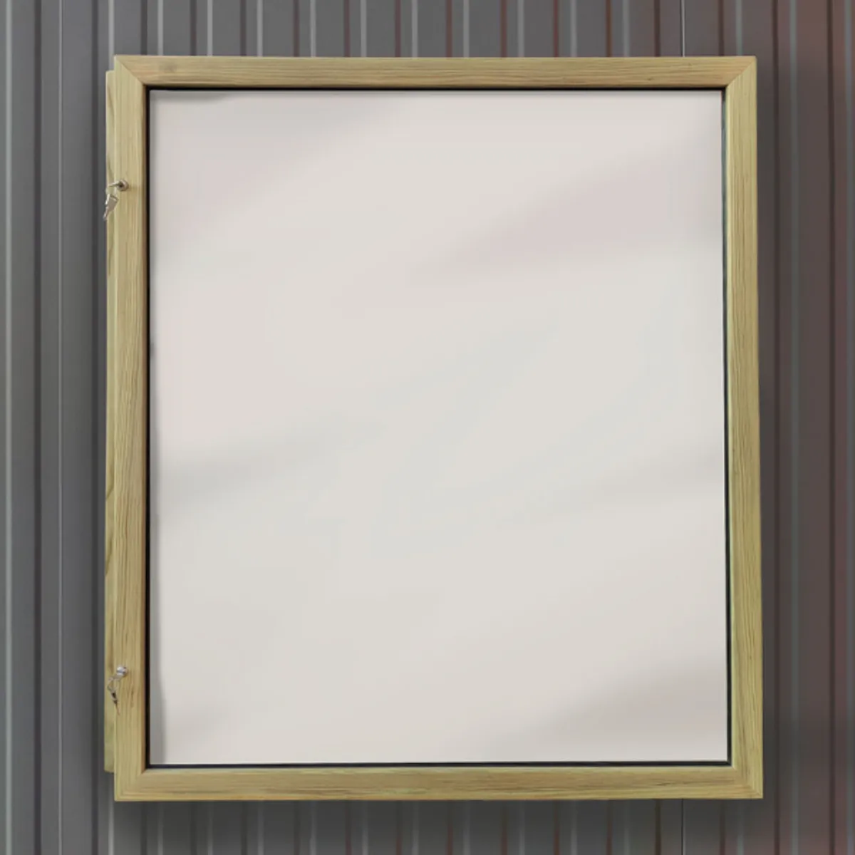 Vitrine bois & polycarbonate