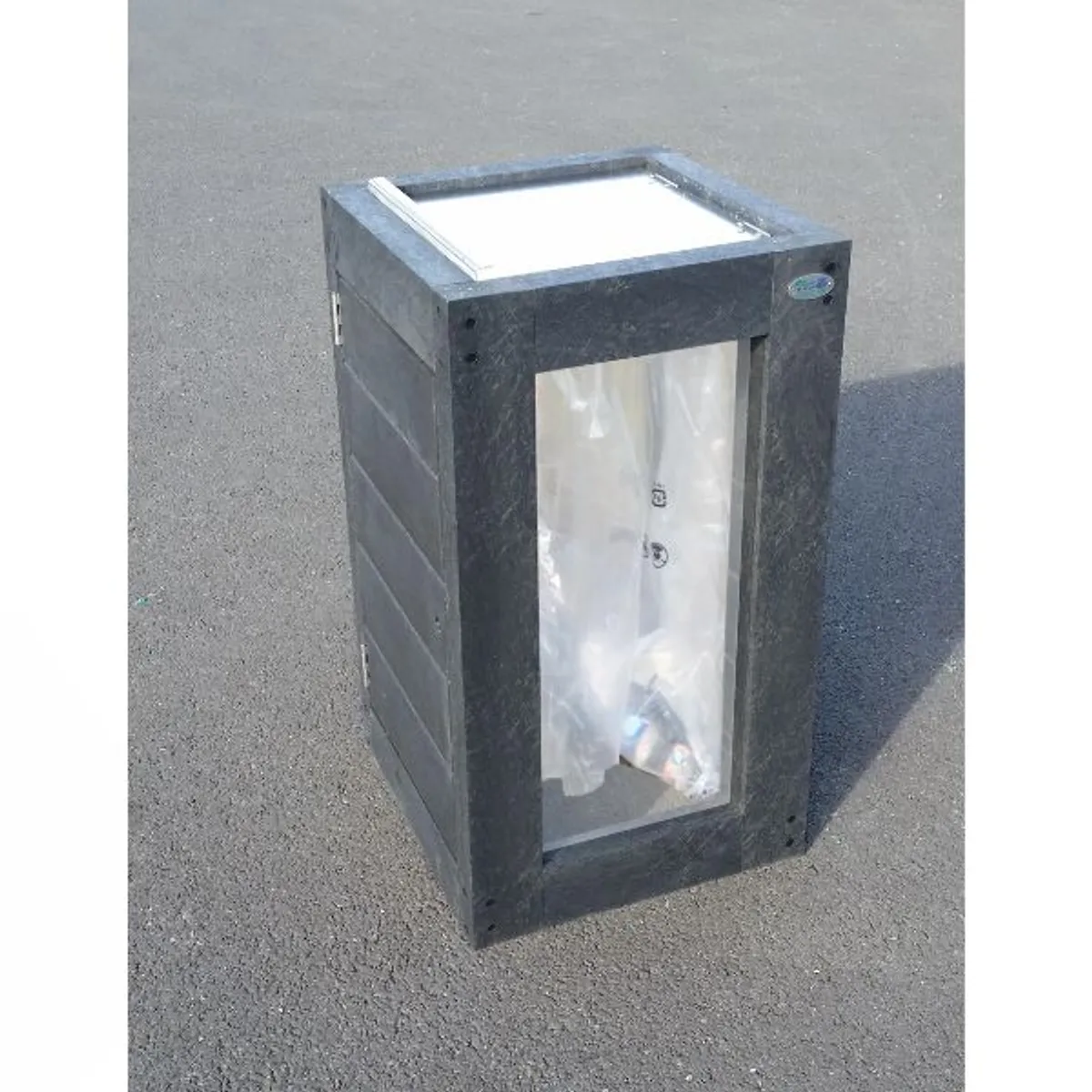 Corbeille Canopée vigipirate plexi