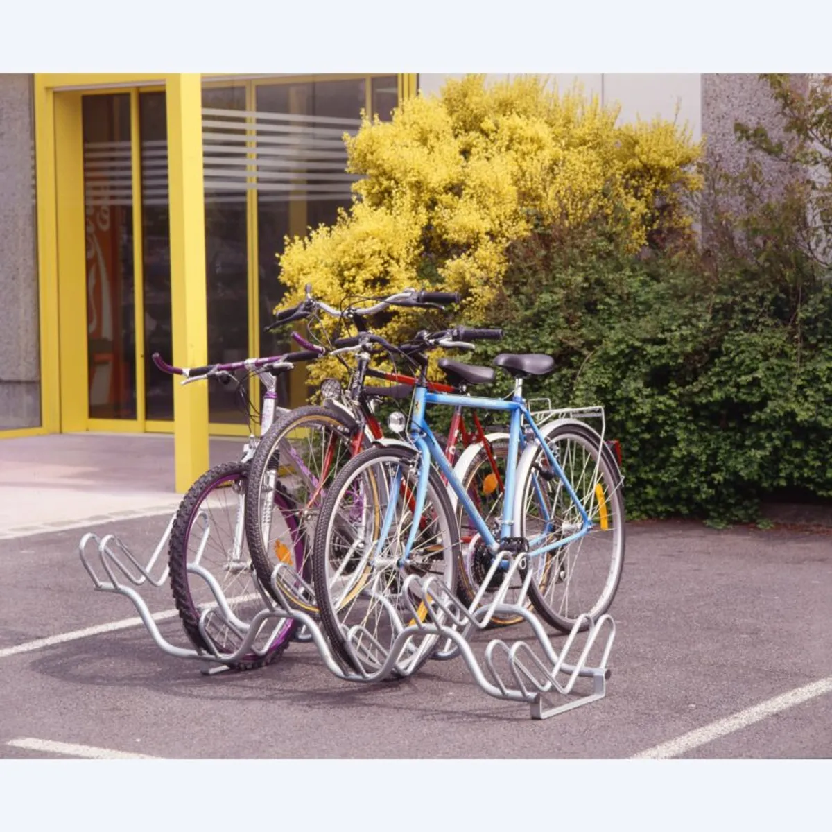 Range Vélos Berceaux - places décalées