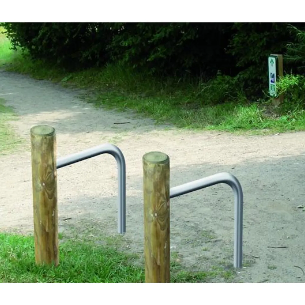 Support Cycle HIRONDELLE - bimatière pin/acier