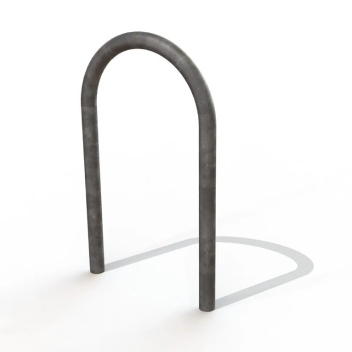 Support vélos trombone- Ø60mm - H.1000 x larg. 600- acier galvanisé non peint
