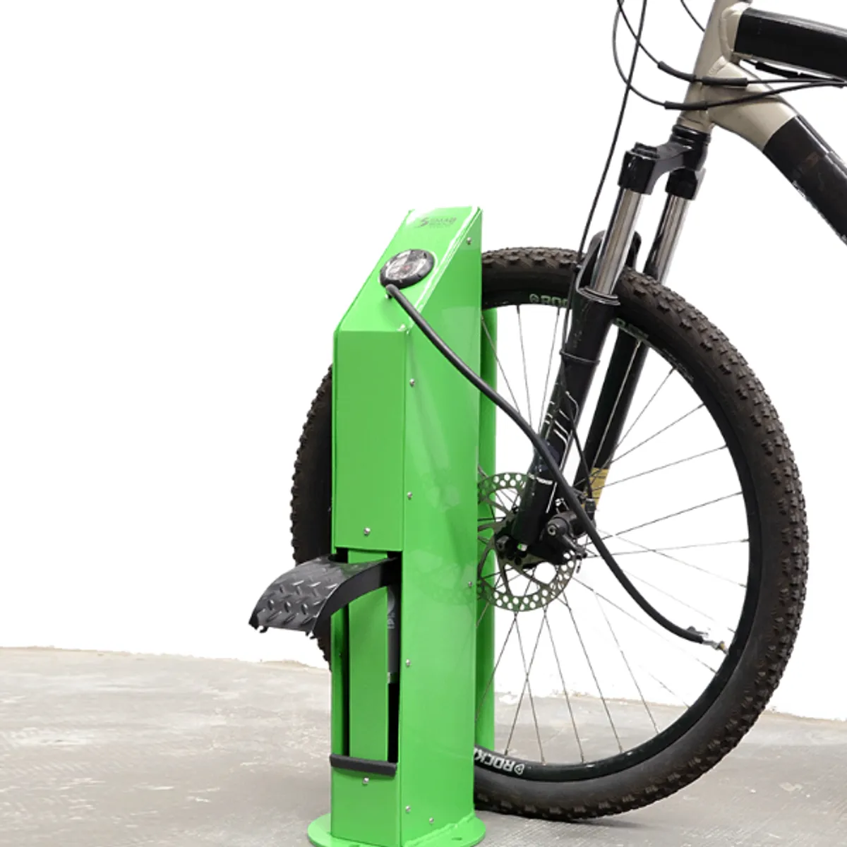 Station de gonflage vélos