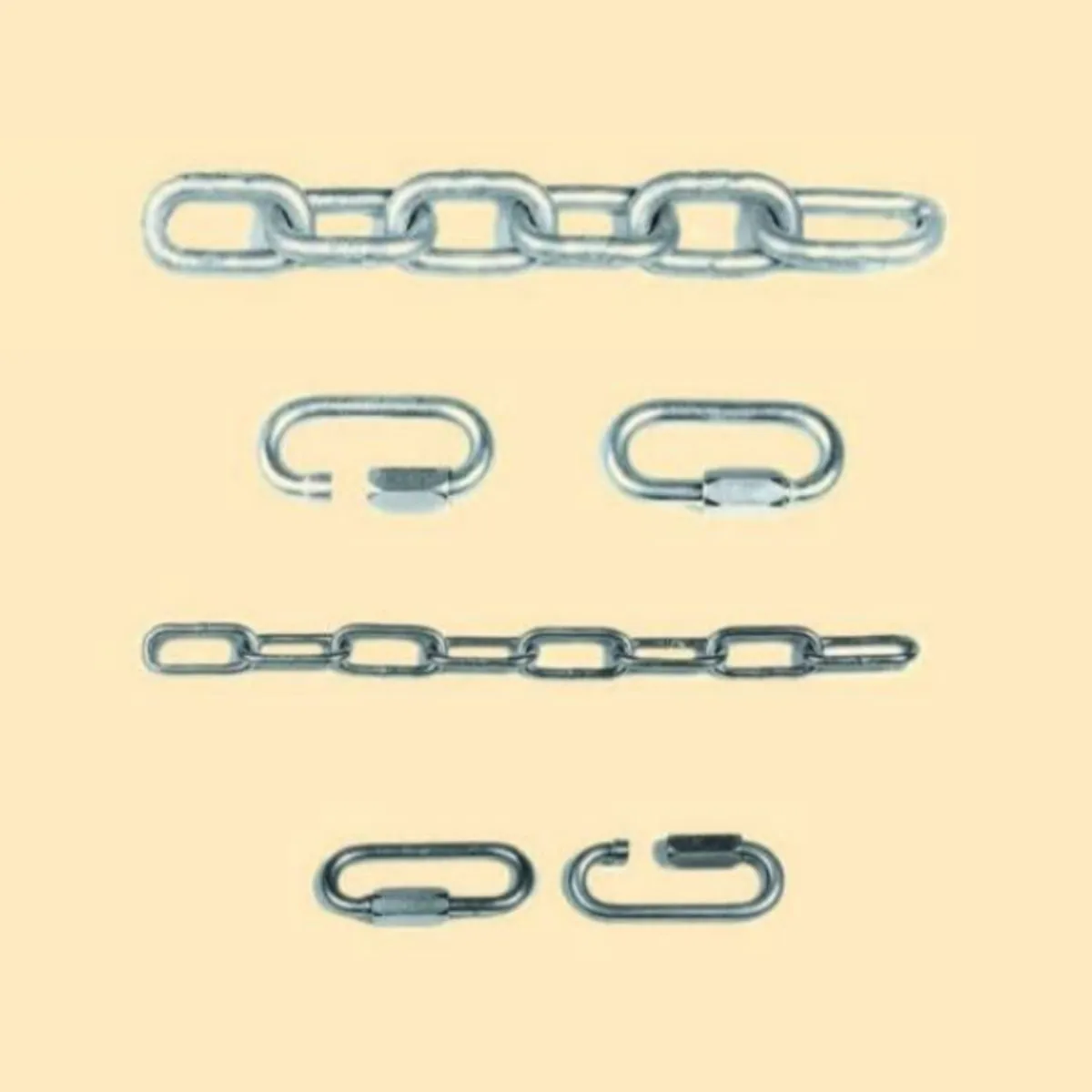 Chaîne petite maille le mètre linéaire