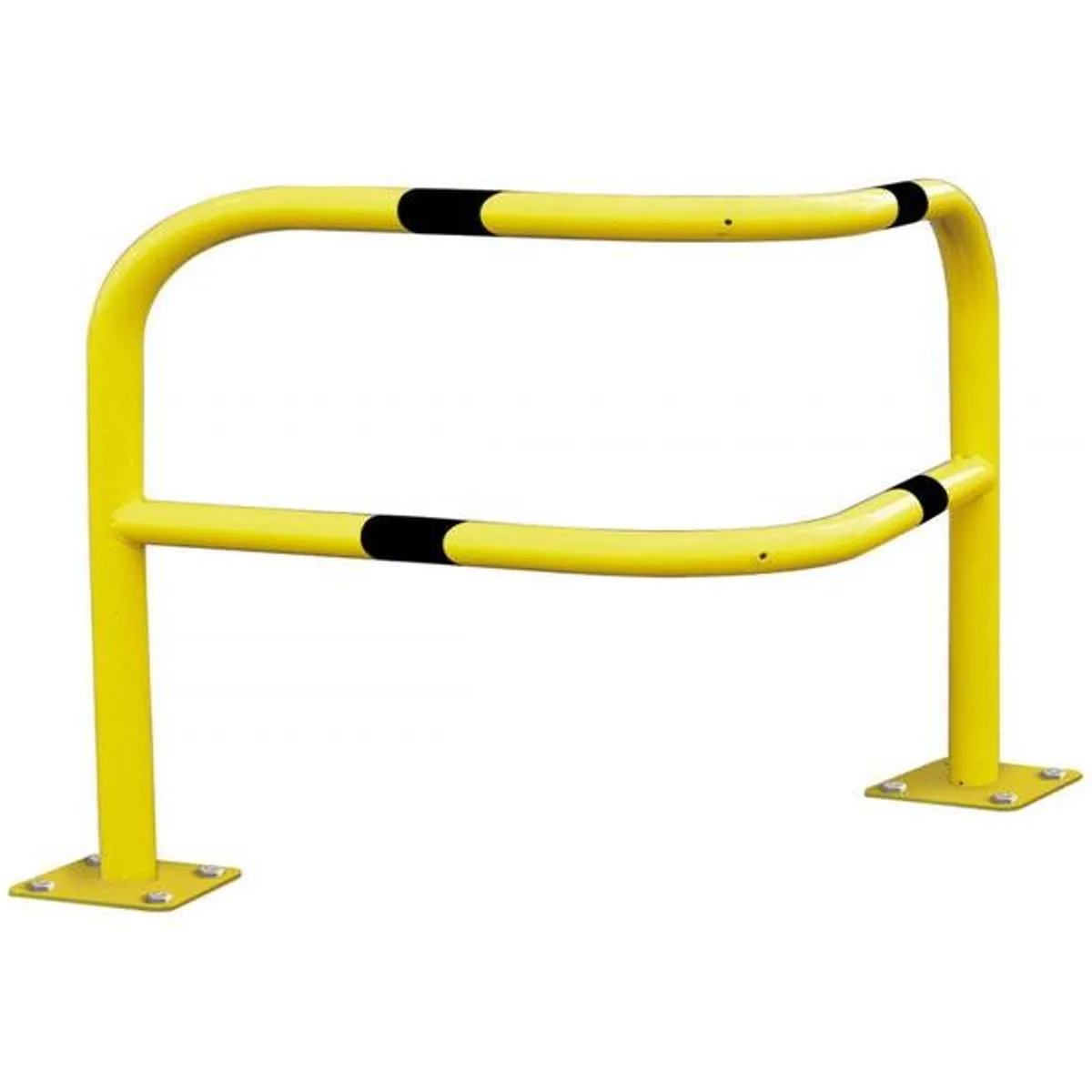 Arceau d'angle renforcé Ø 60 mm - galva Jaune/noir - H.1000