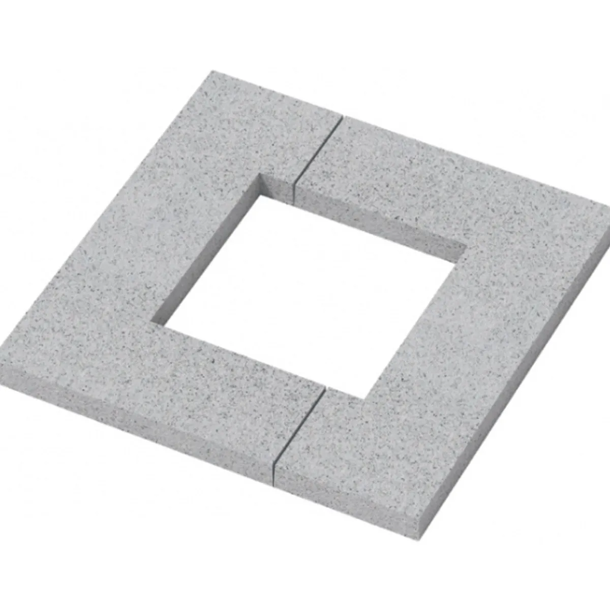 Entourage d'arbre en béton CUBIC 1200 x 1200 - 2 pièces-