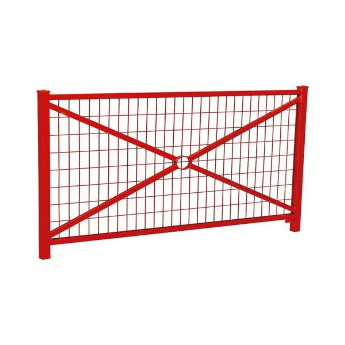 Barrière Orléans grillagée- L.1470- peint sur zinc