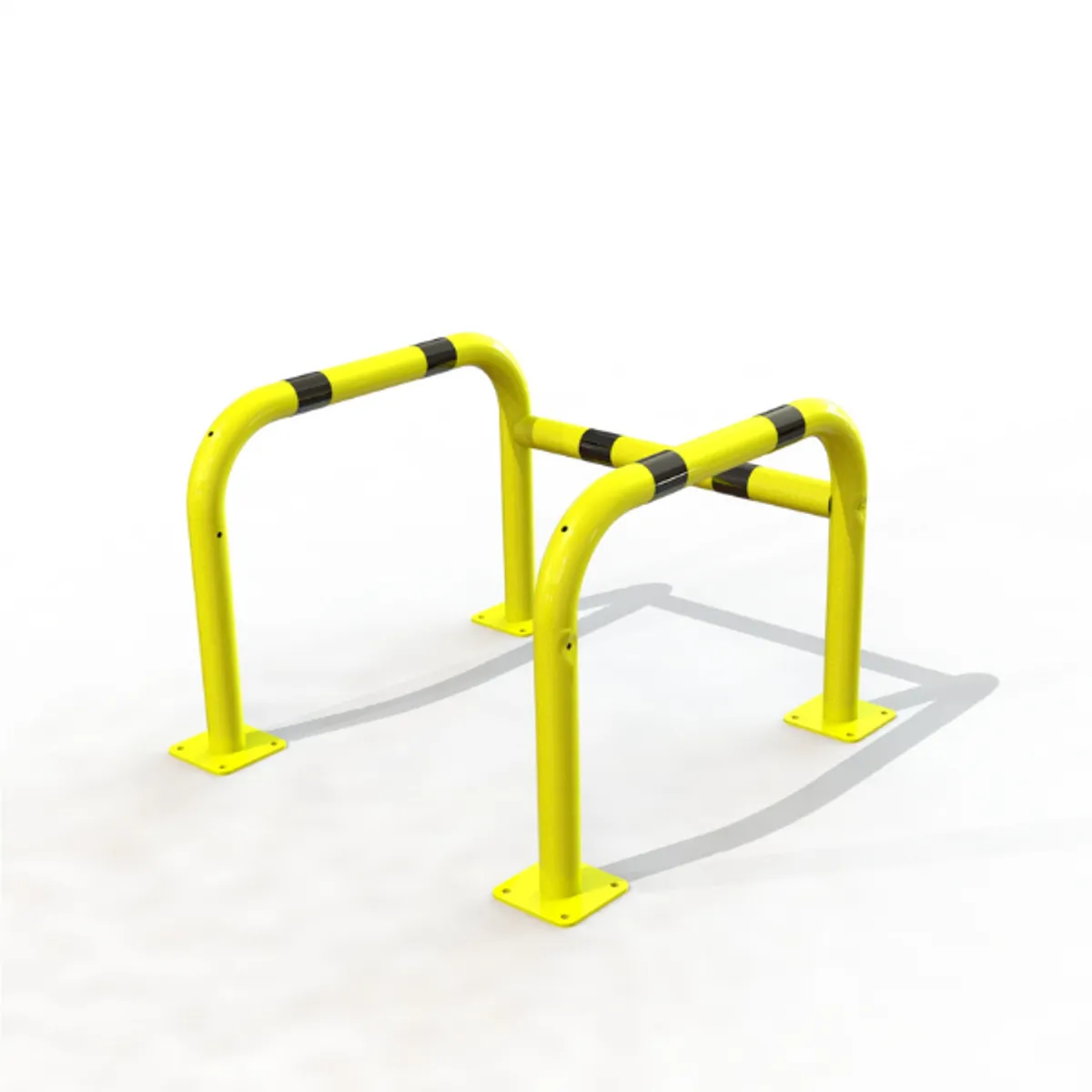 Corset ouvert Ø60- galva Jaune/noir -