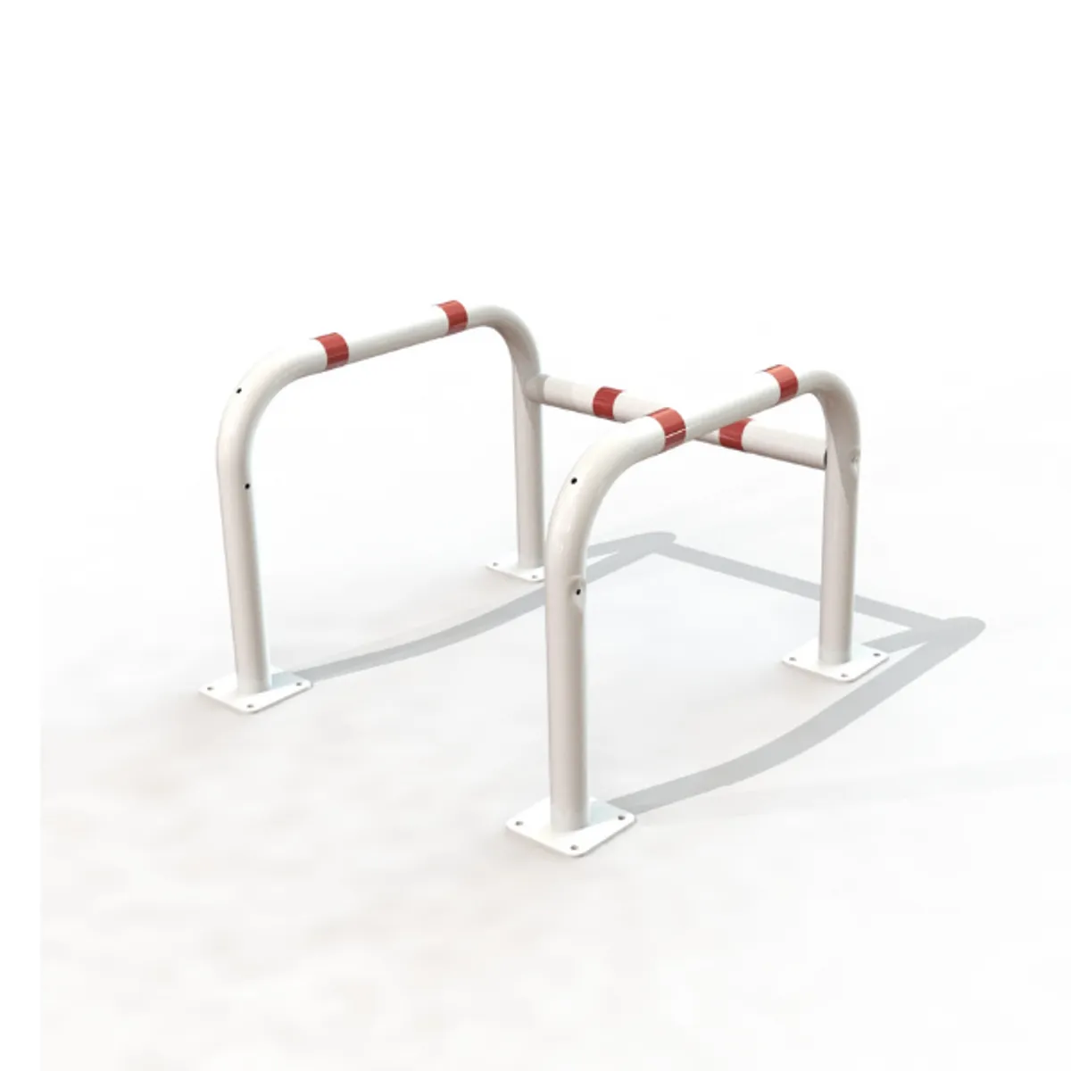 Corset ouvert Ø60- galva blanc/rouge -