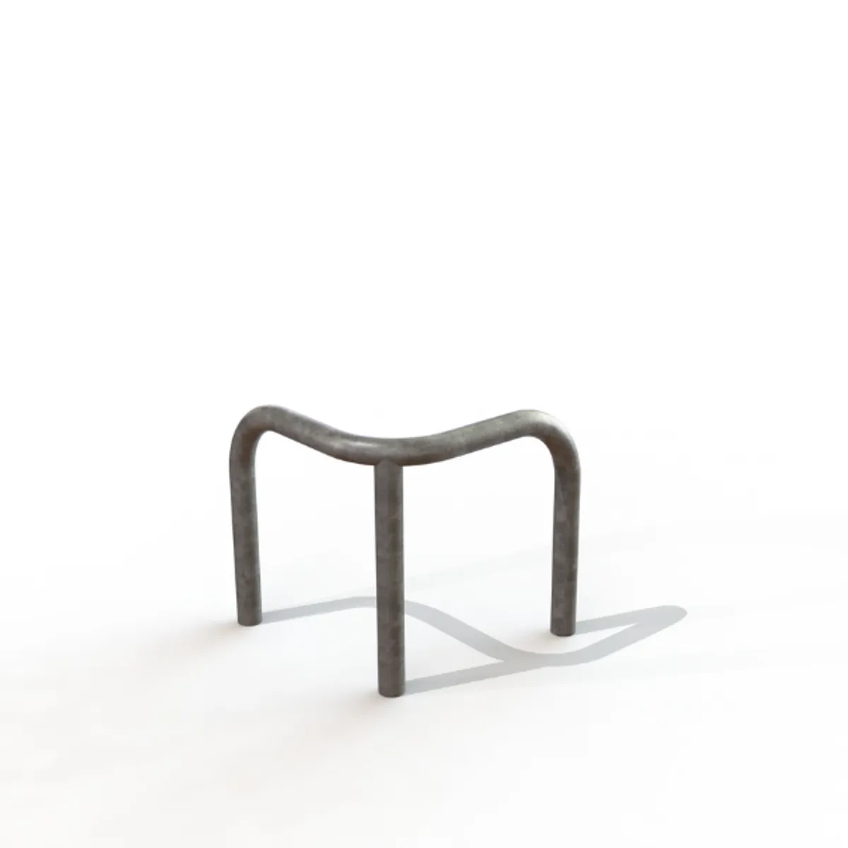 Arceau d'angle 3 pieds Ø 60 mm - Galva non peint