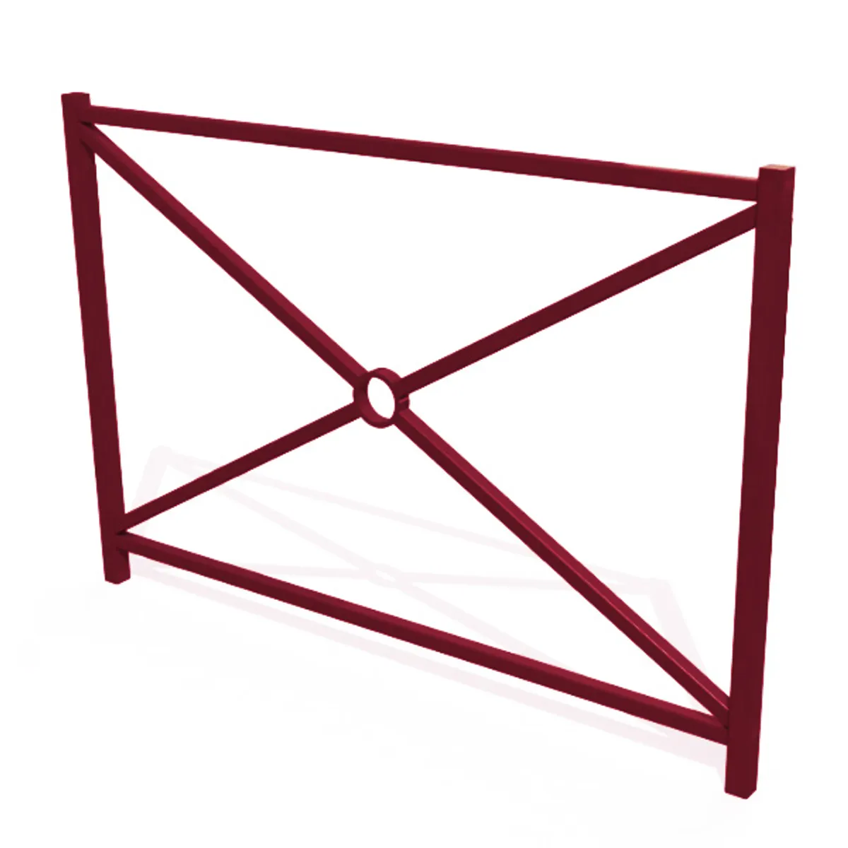 Barrière Orléans - L.1470- peint sur galva