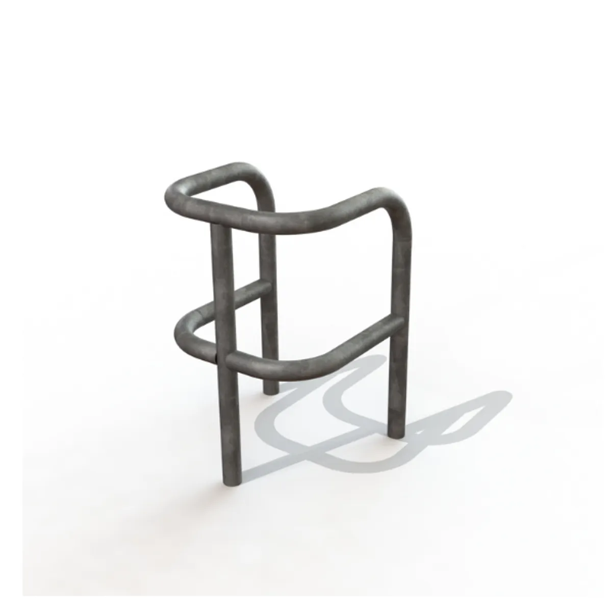 Etrier renforcé 3 pieds Ø 60 mm - galvanisé -