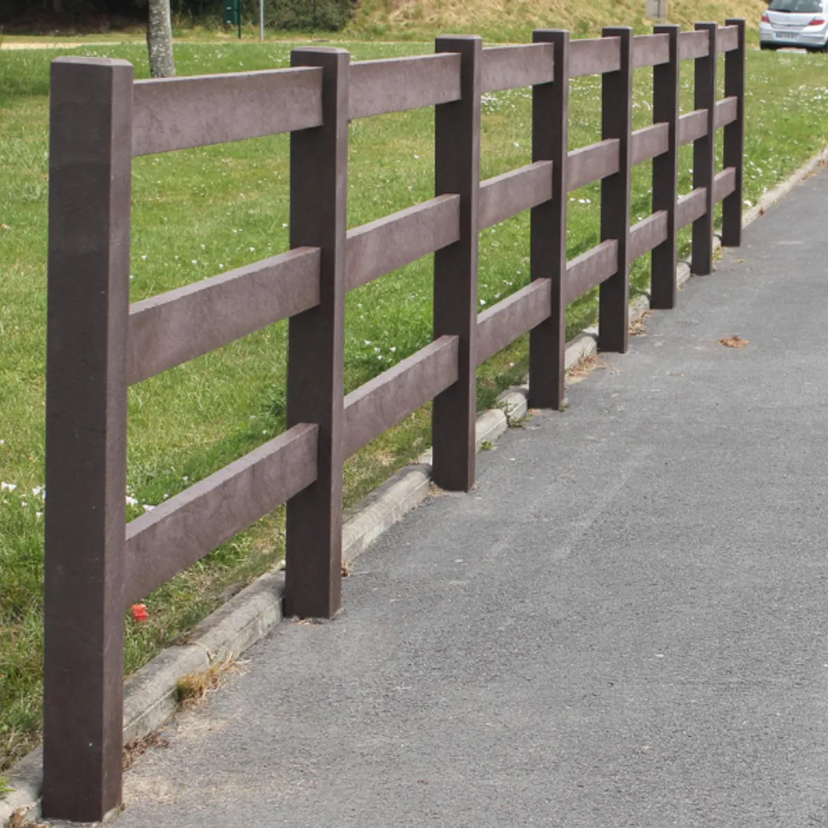 Lisse 1500mm emboitable pour Clotûre en plastique recyclé -