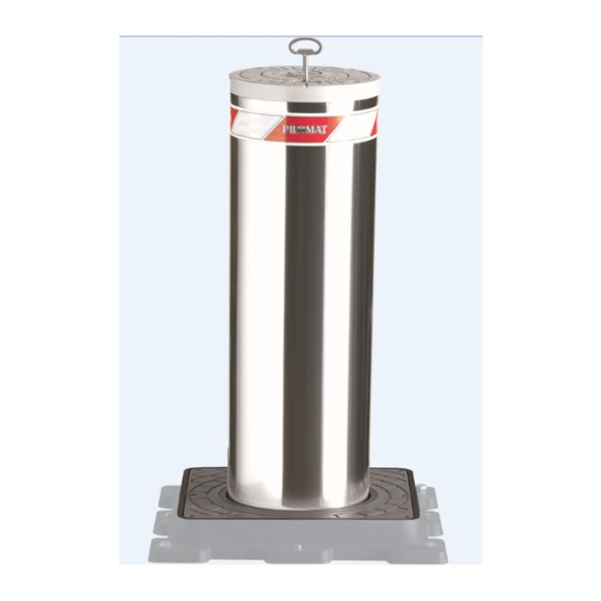 Borne semi-automatique Ø127mm Résistance testée en Inox