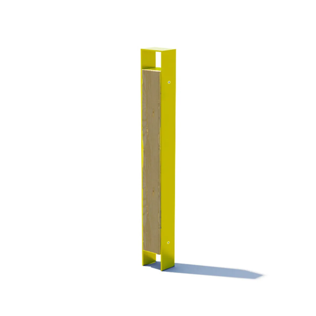 Potelet RUSTIK acier/pin du Nord