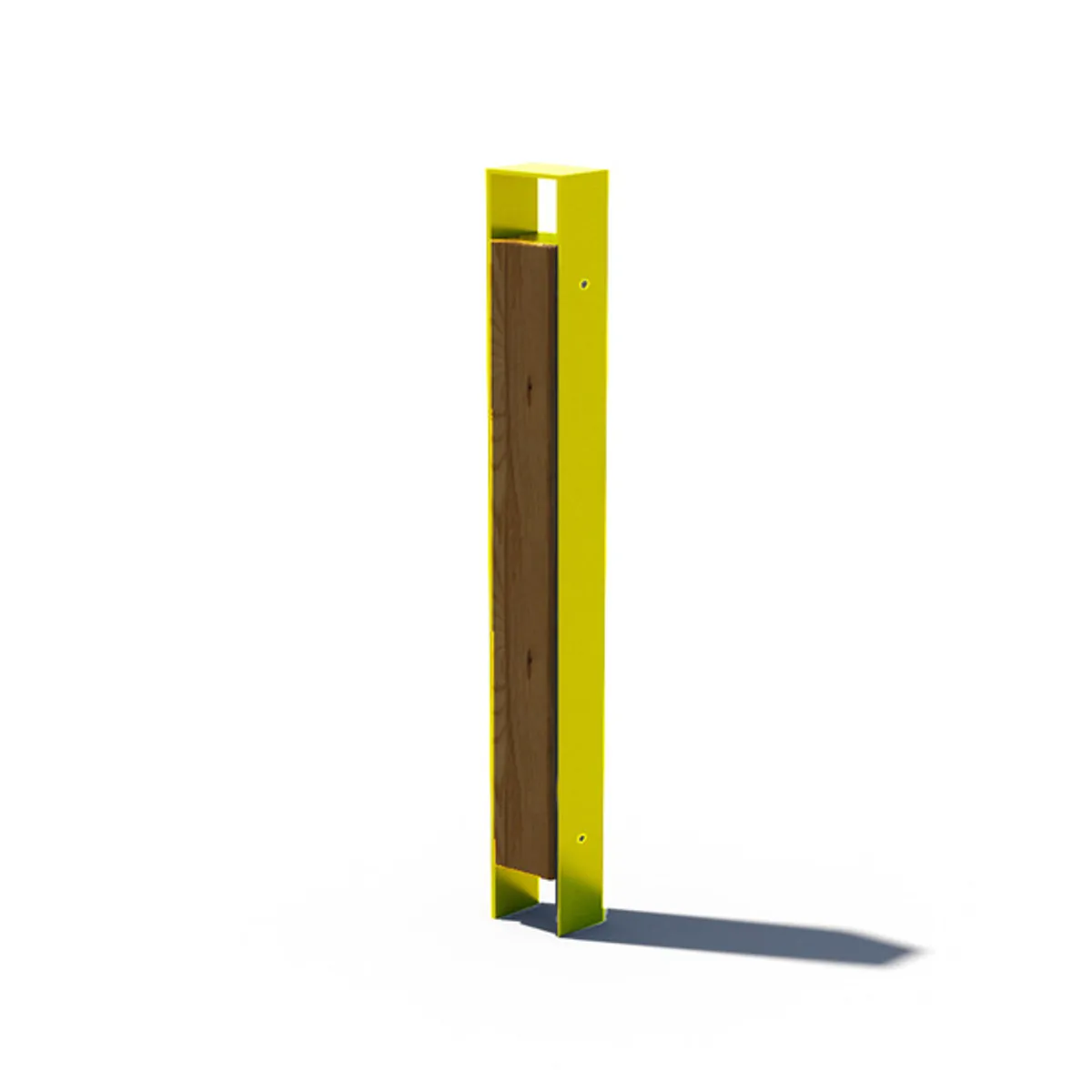 Potelet RUSTIK acier/thermo-bois -