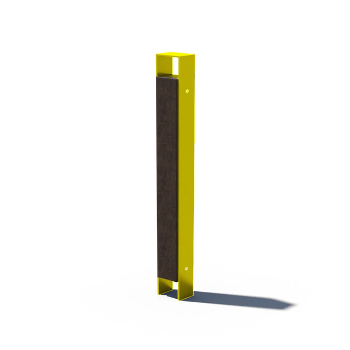 Potelet RUSTIK acier/thermo-bois -