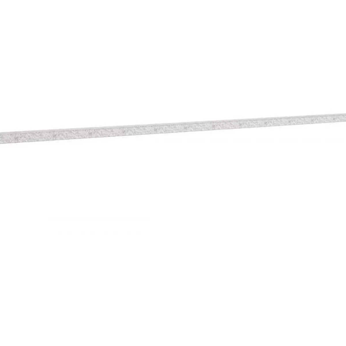 Lisse de Bordure Déco 1/2 ronde 1500 mm- Galva brut