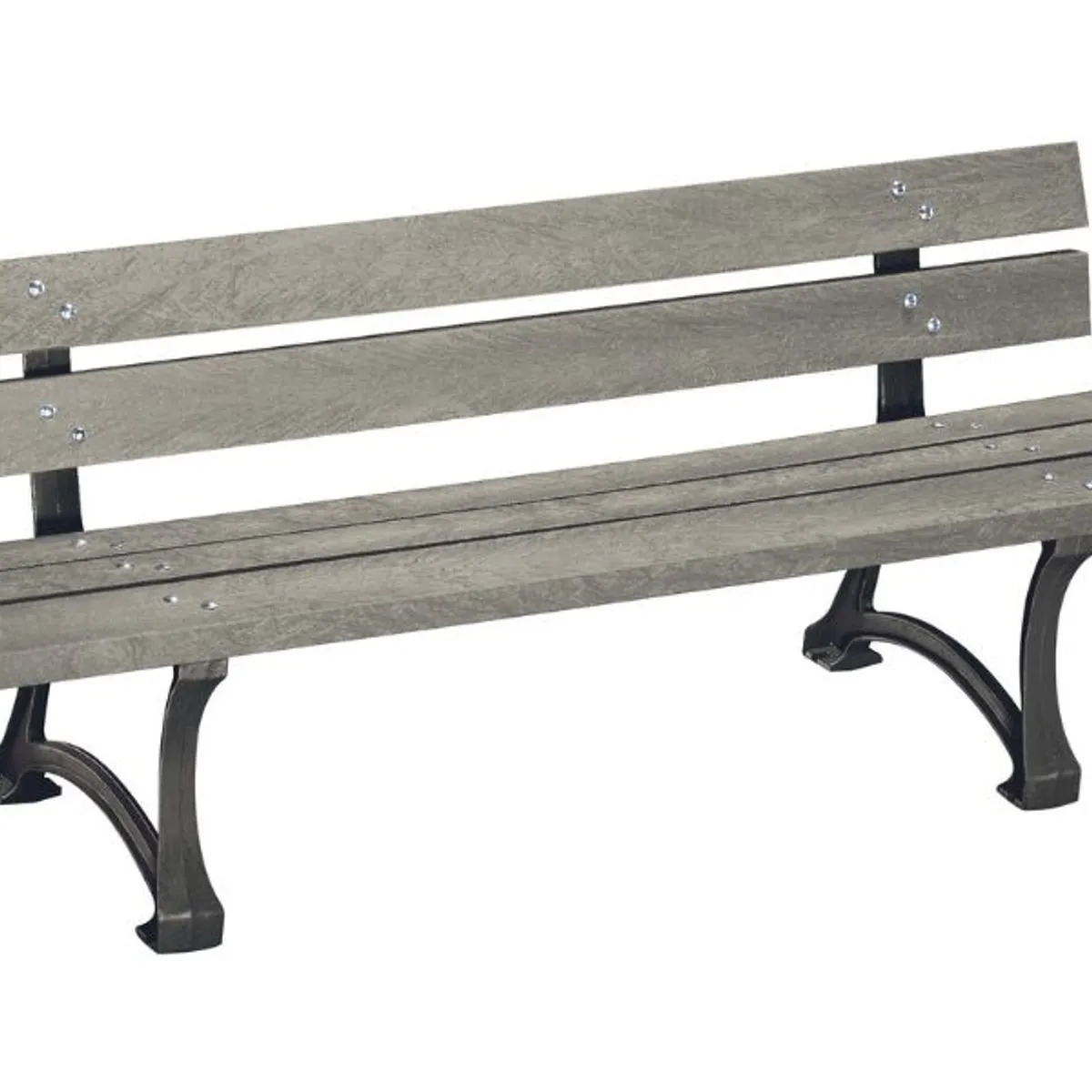 Banc en plastique recyclé TOUTE SAISON