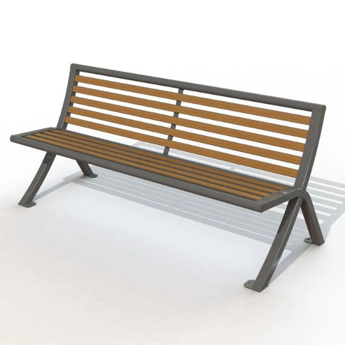 Banc HORIZON Bois Compact Teck