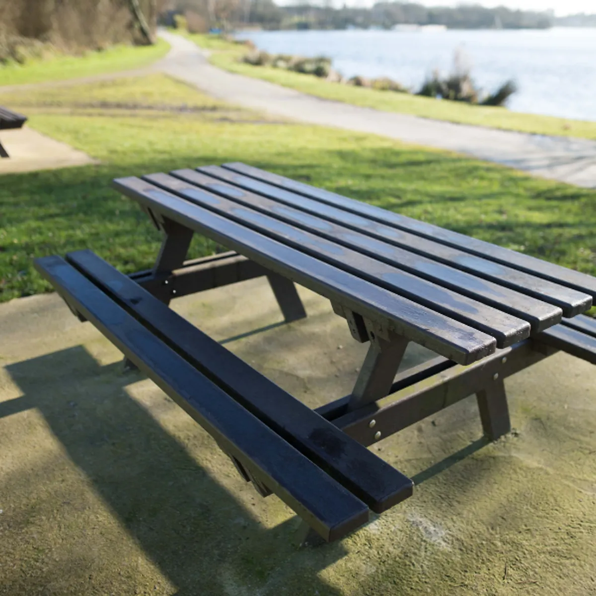 Table pique-nique en plastique recyclé PMR CLASSIQUE