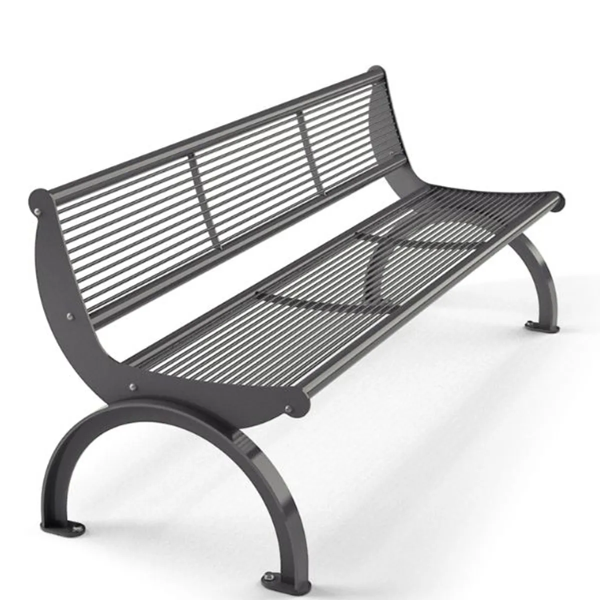 Banc SINTRA en acier galvanisé