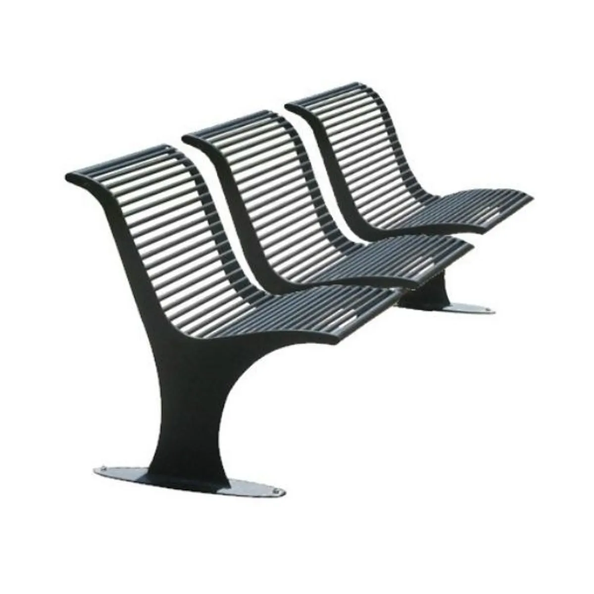 ATHENA 3 : BANC avec 3 assises individuelles