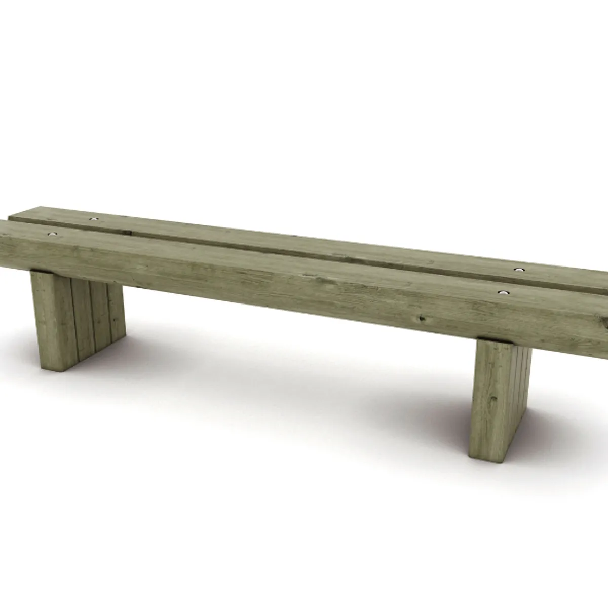 Banquette PORNIC 1/2 rondins