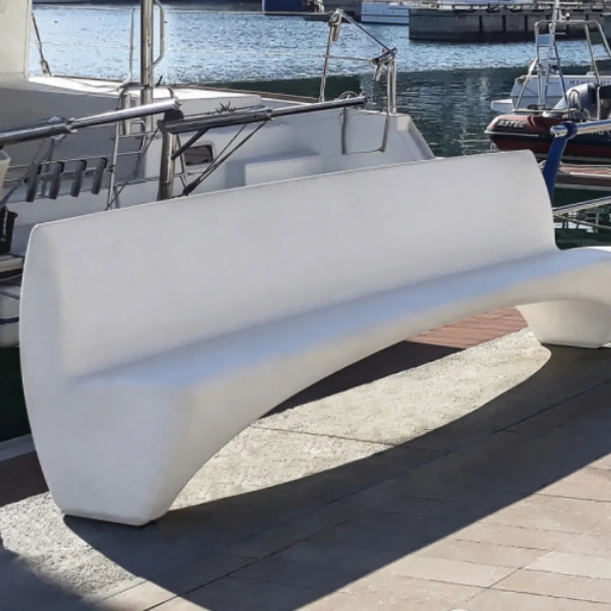 Banc béton PONTE Long. 270 cm