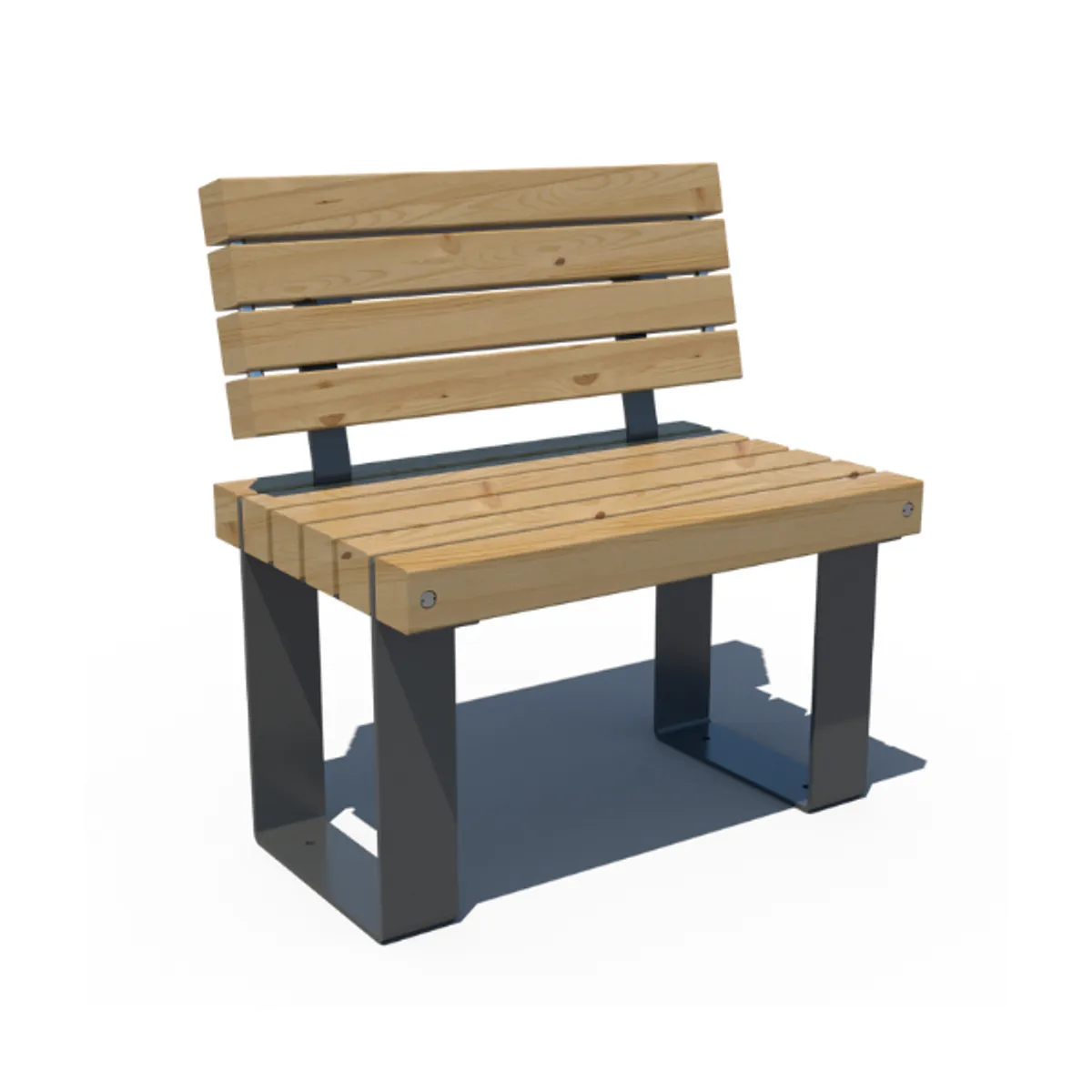 Fauteuil Rustik Peint/bois