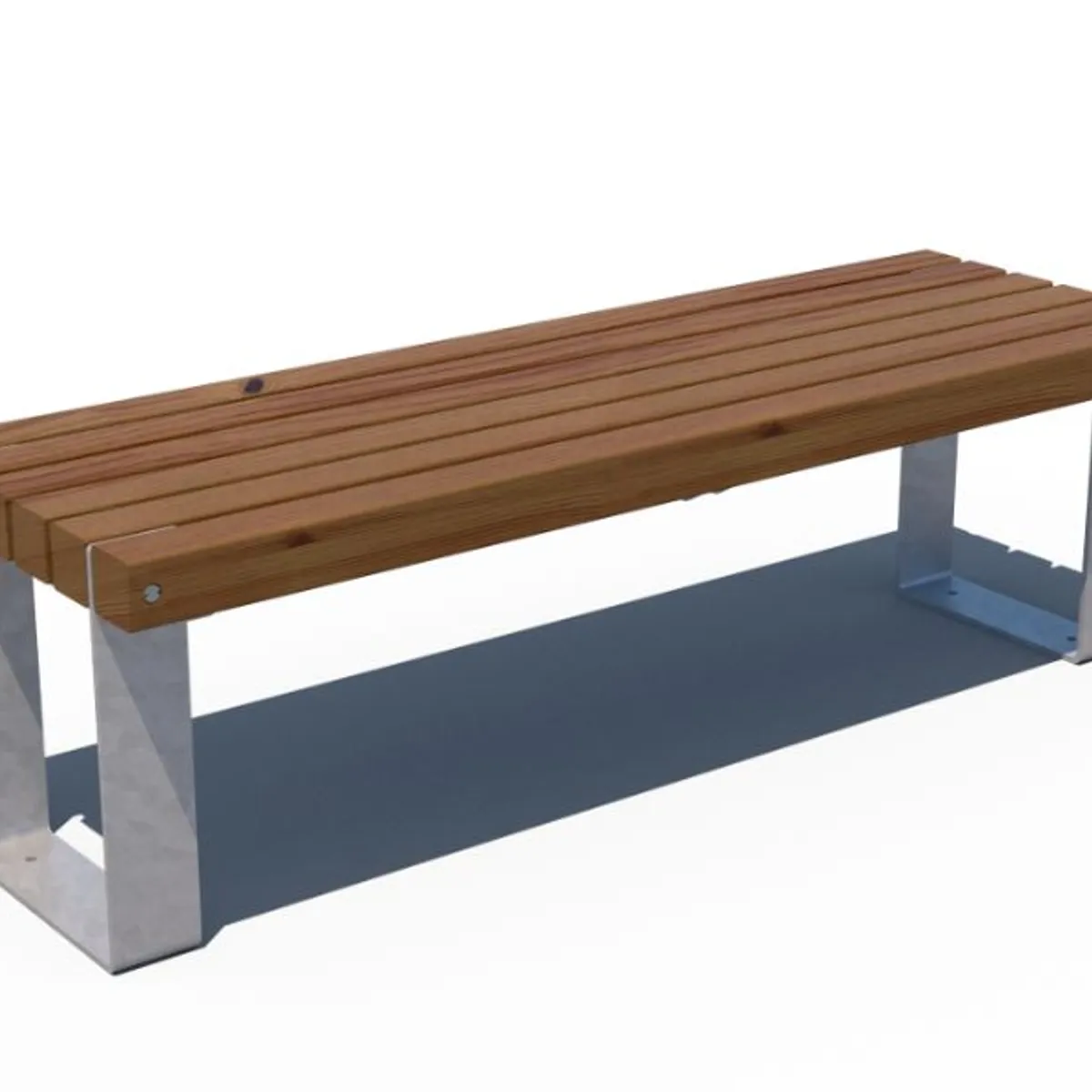 Gamme RUSTIK - la banquette Epicéa THT/ acier galva