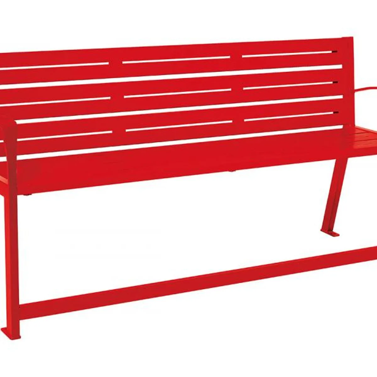 Banc sénior SILAOS Acier - avec accoudoirs