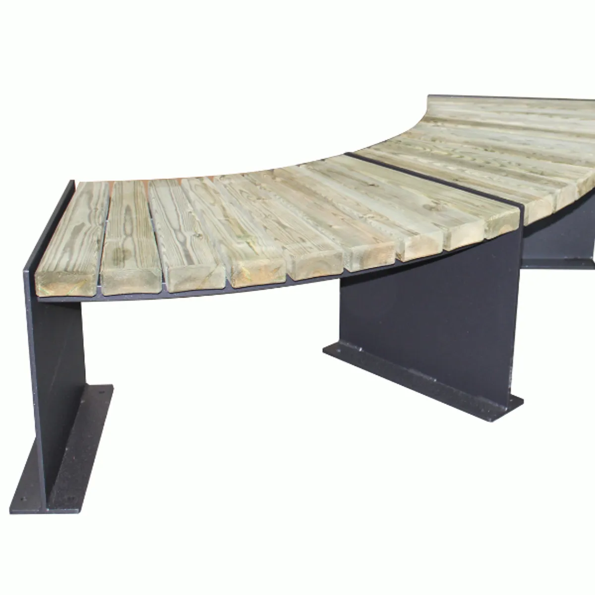 Banquette Ronde Ambourg Pin traité classe IV