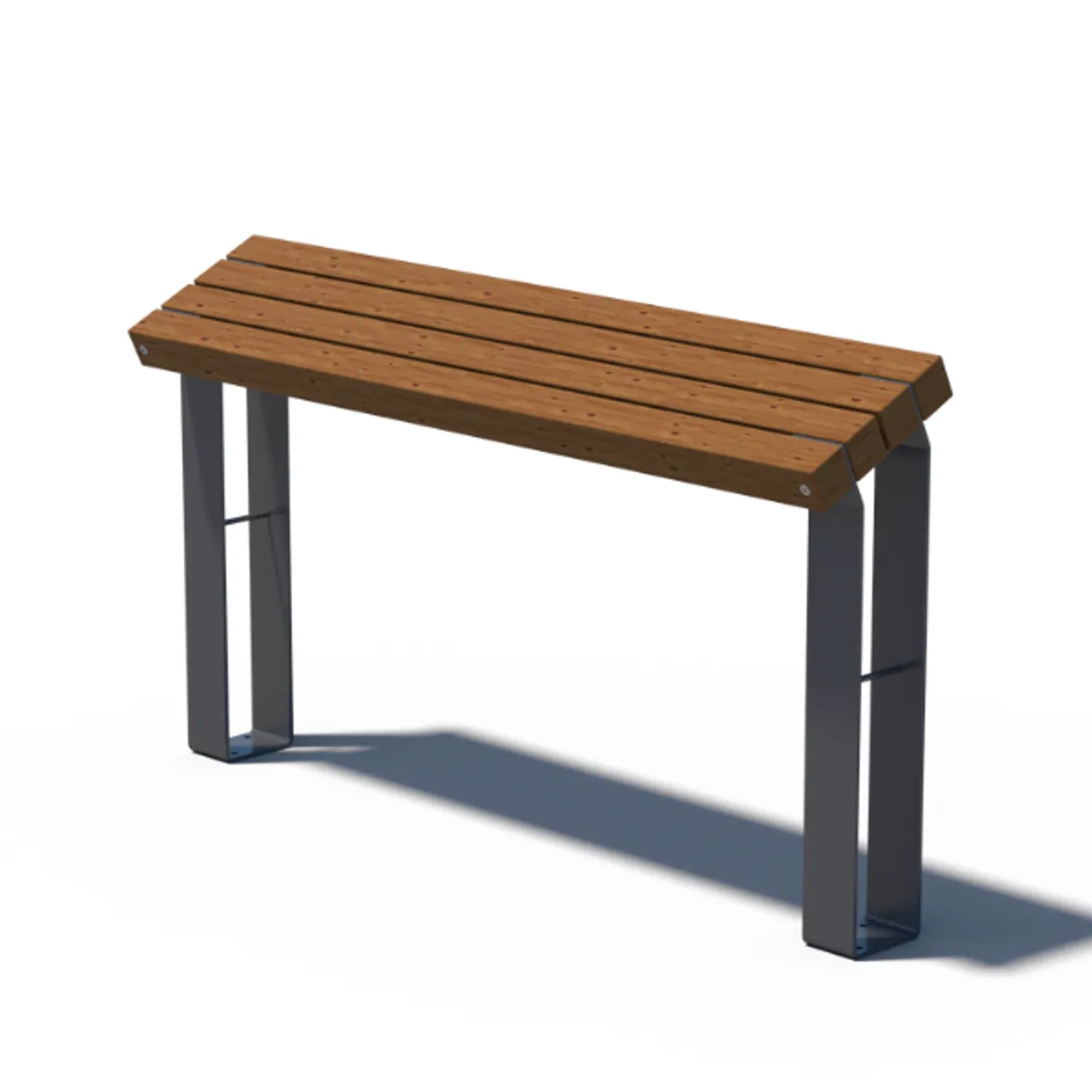 Assis-Debout RUSTIK - épicéa thermo-traité/acier-