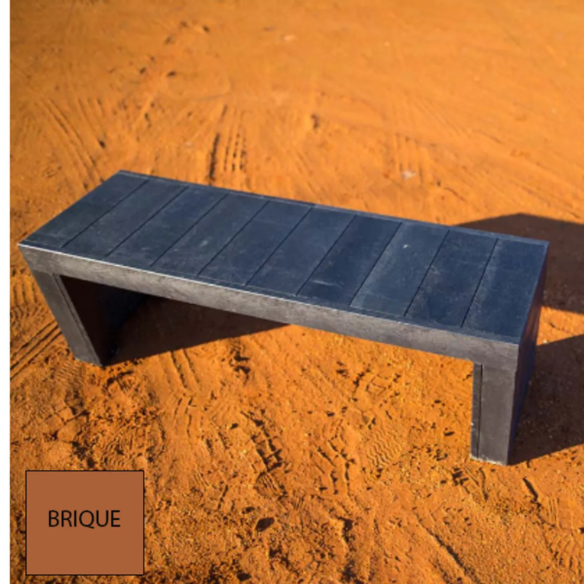 Banquette MILAN en plastique recyclé