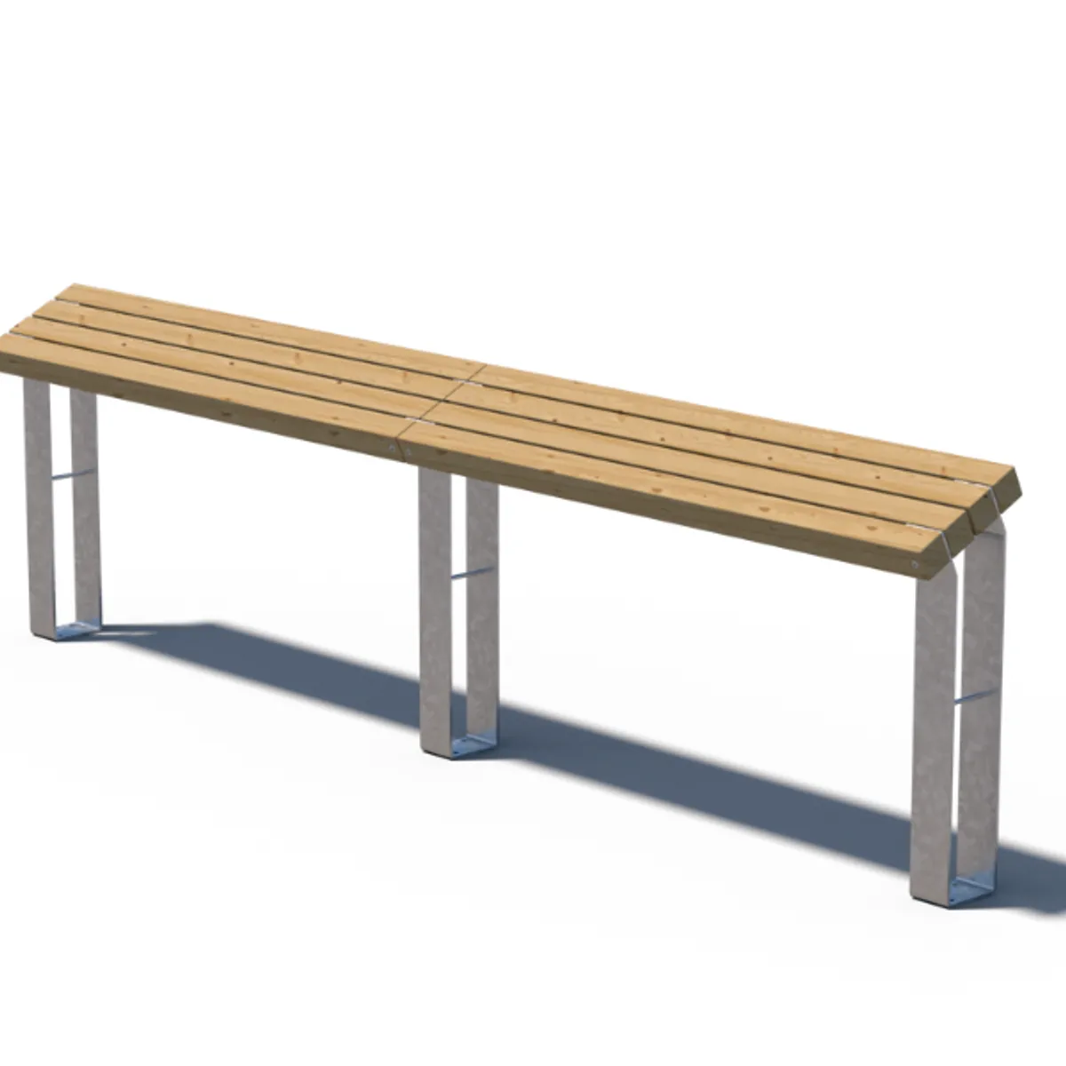 Extension Assis-Debout RUSTIK - pin cl.IV/acier galavanisé brut