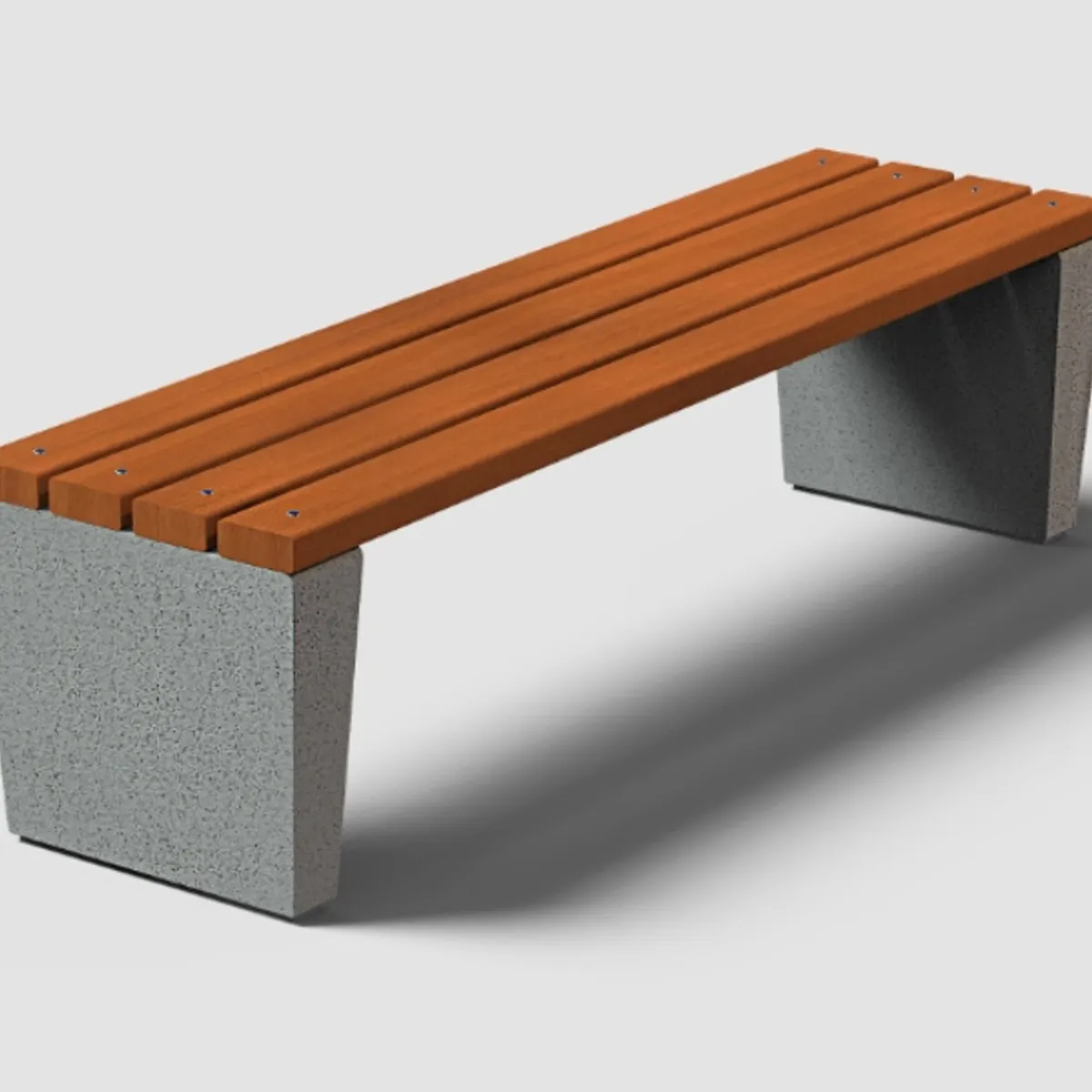 Banquette ARECA- piétements gris