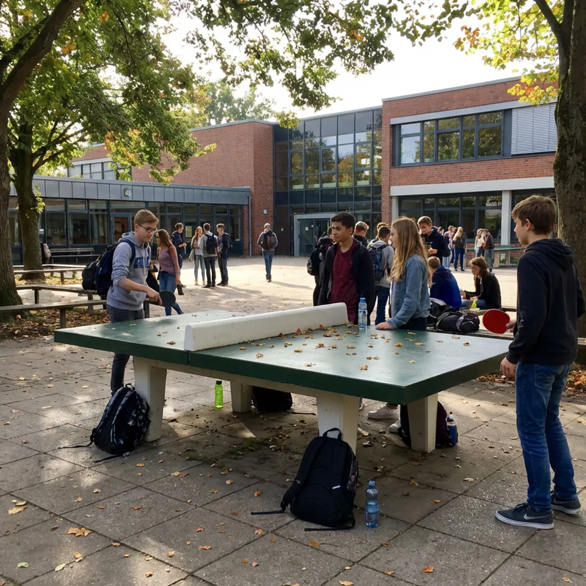 Table de ping pong béton Match