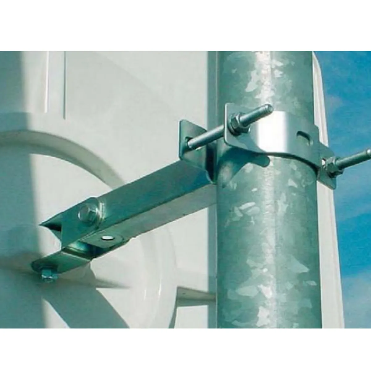 Support pour deux miroirs