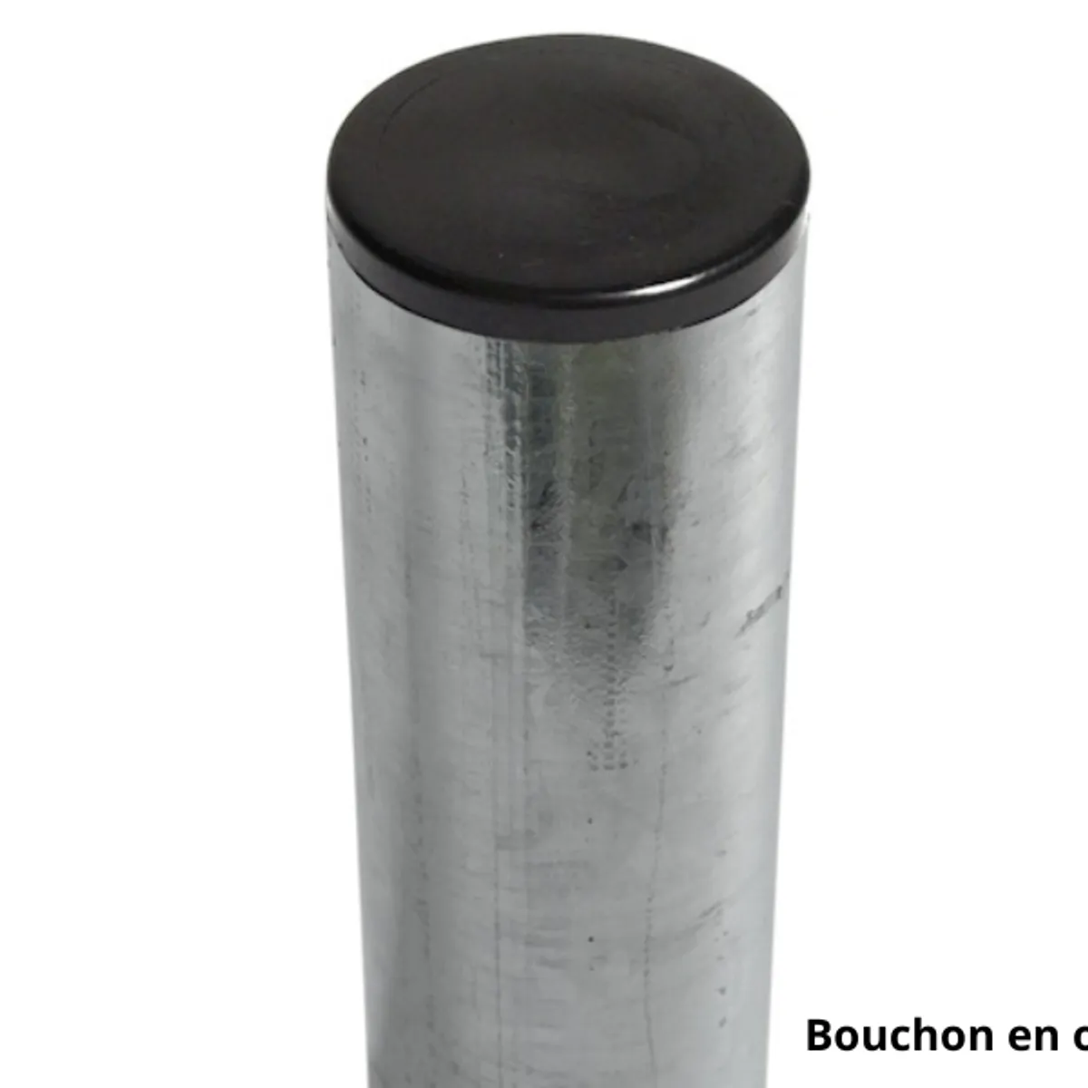 Poteau acier galvanisé Ø60 pour Panneau