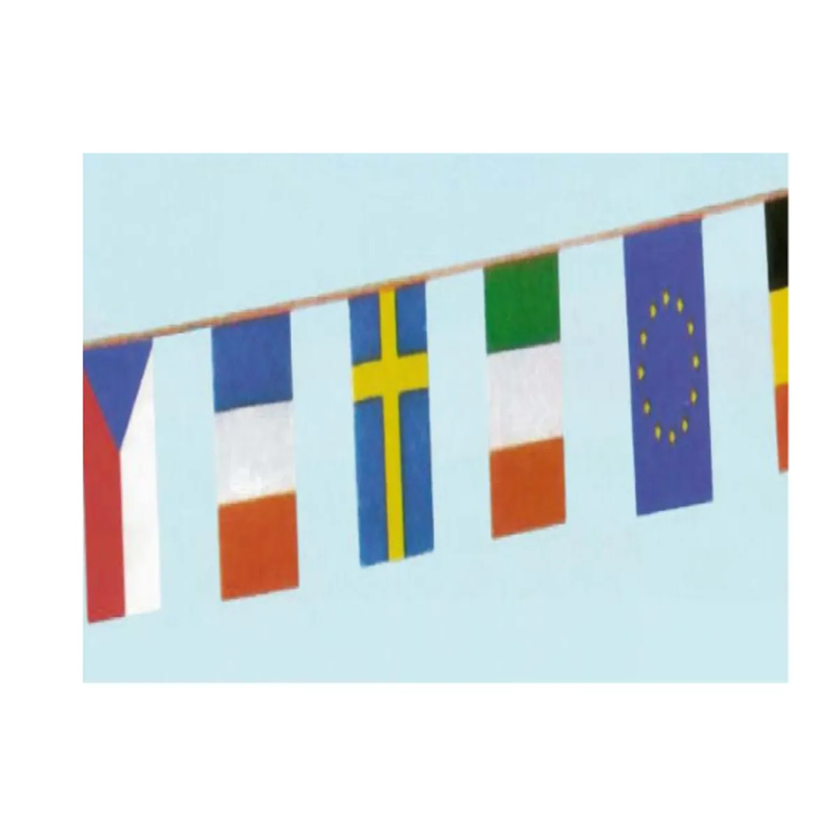 Guirlande drapeaux des pays Européens + 1 CEE