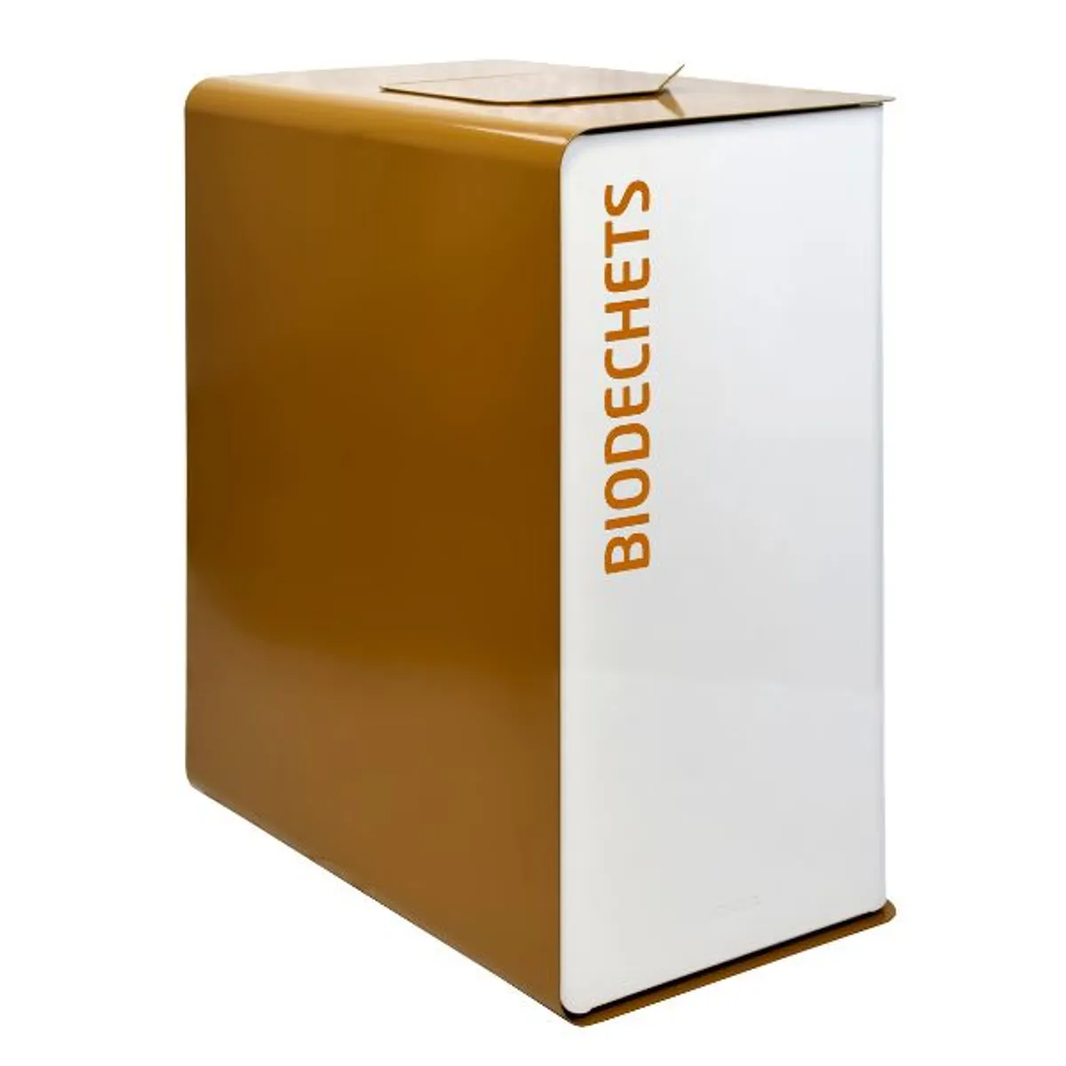 Borne Cubatri Biodéchets Blanc/Marron