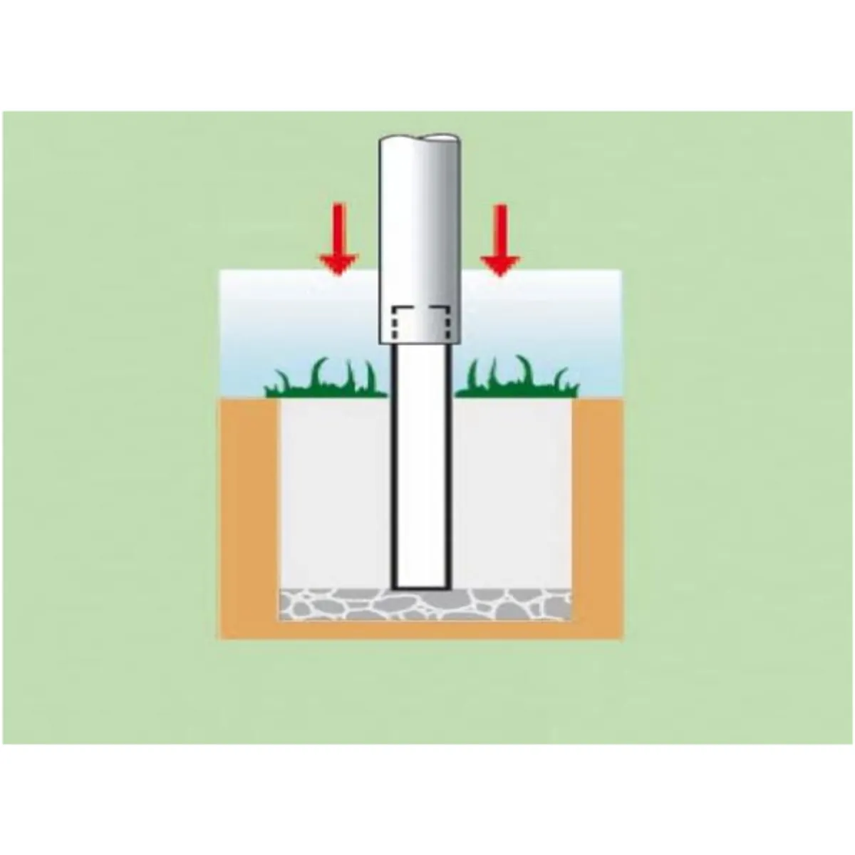 Manchon pour mât 6 m