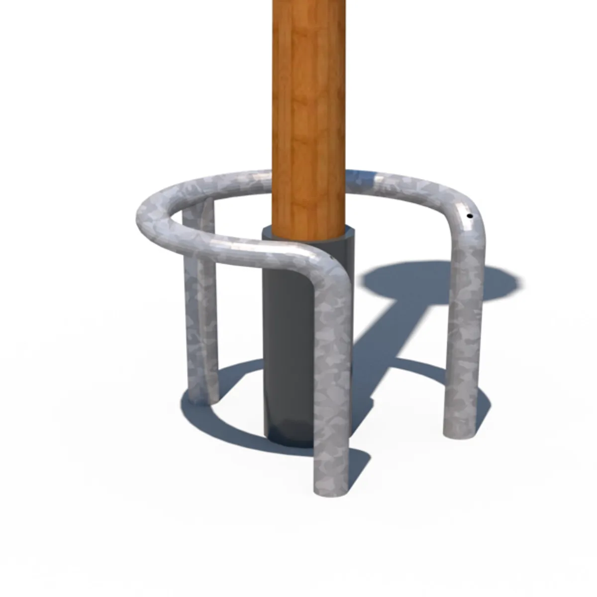 Etrier contour Ø50 - H.600-