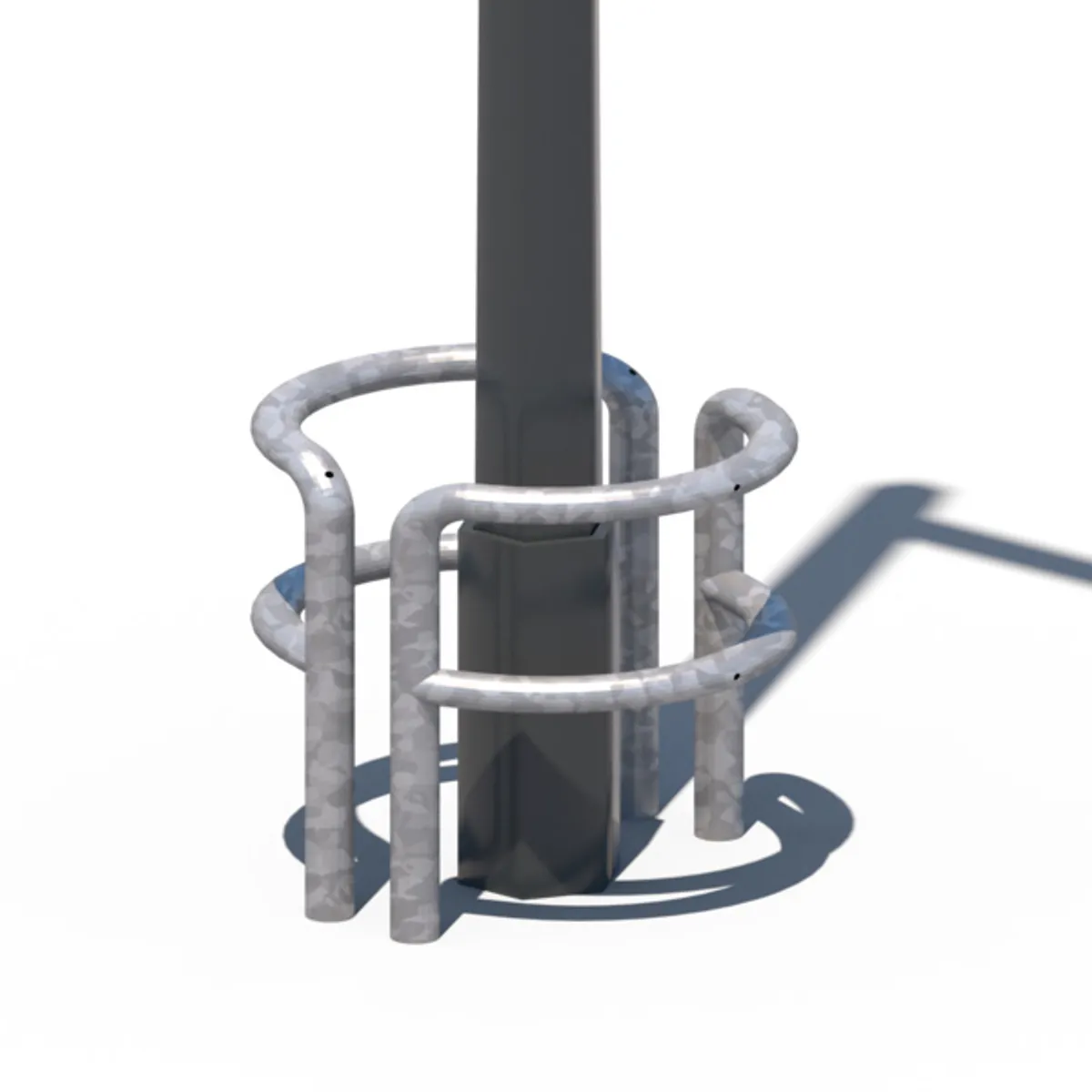 Demi-Etrier contour Ø60 - H.800-